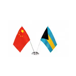 China and Bahamas flags