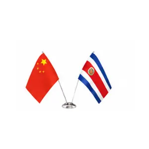 China and Costa Rica flags
