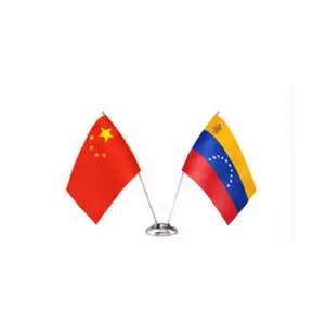 China and Venezuela flags